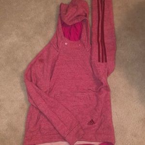 PINK ADIDAS HOODIE